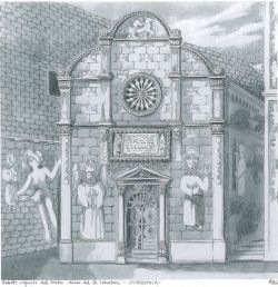 chiesa del ss salvatore disegno